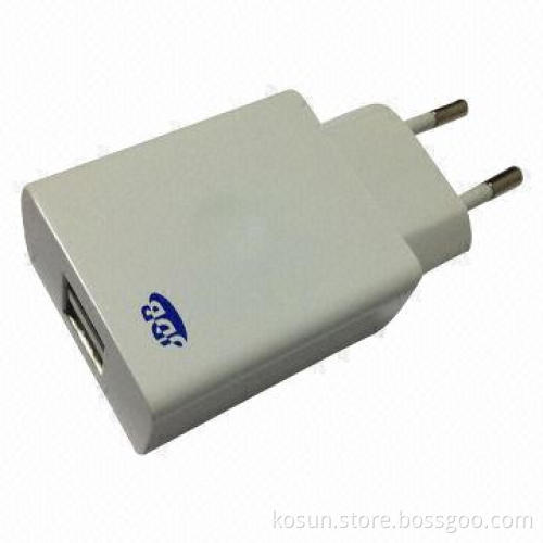 Mobile Phone Charger with CE, RoHS, FCC, CCC Marks